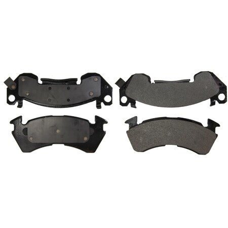 Centric Centric Premium Semi-Metallic Brake Pads with Shims and Hardware, Centric Parts 300.06141 300.06141